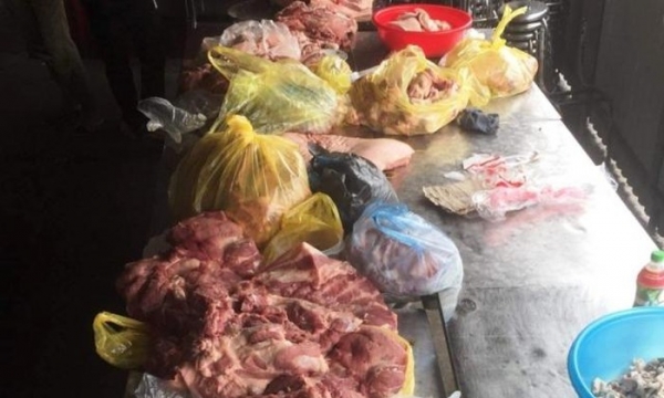 Đồng Nai: Tiêu hủy trên 300kg thịt heo không rõ nguồn gốc xuất xứ